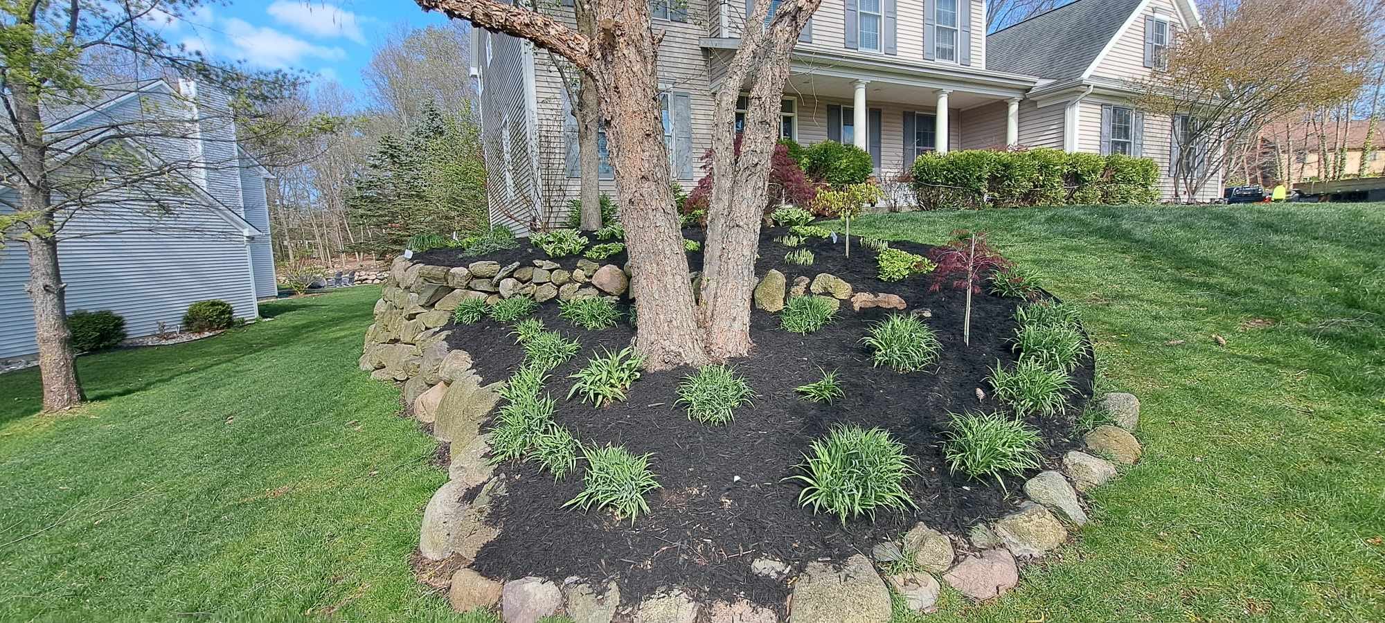 Custom landscaping design and installation