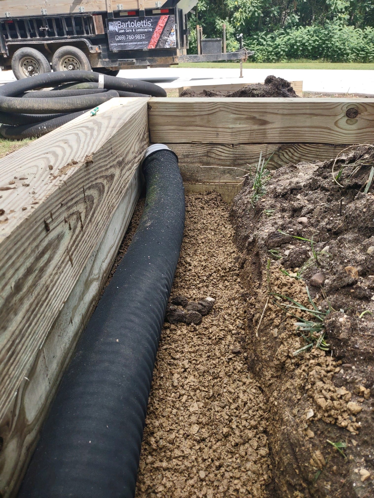 Flower bed design and seasonal planting