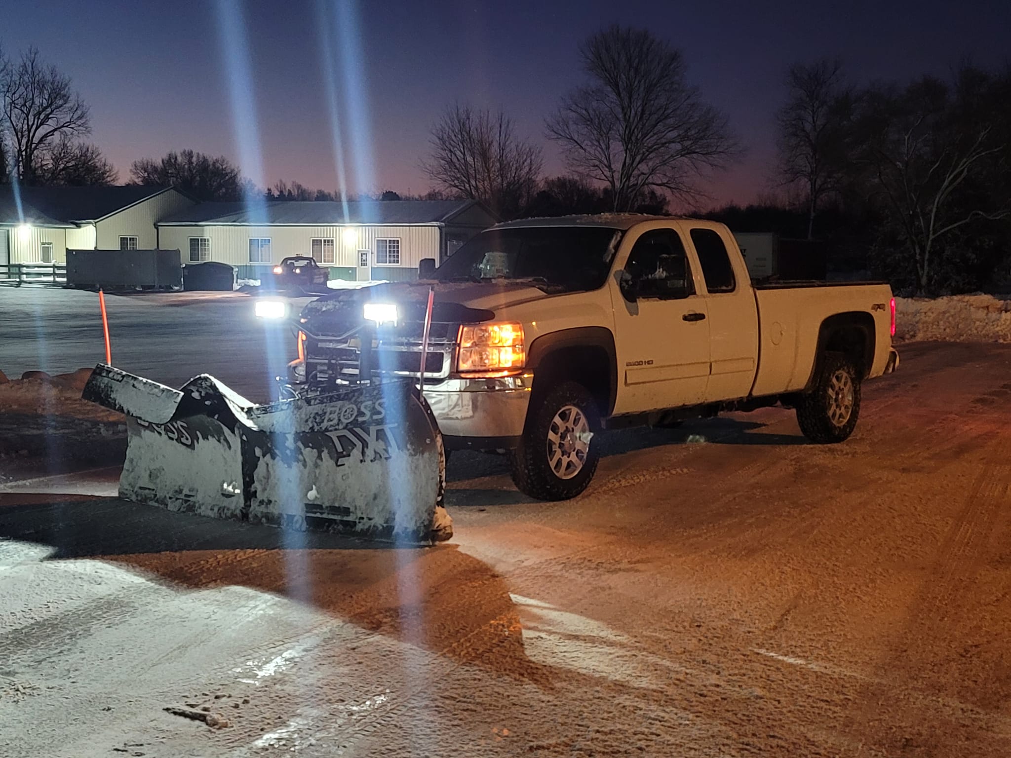 Residential snow removal and plowing