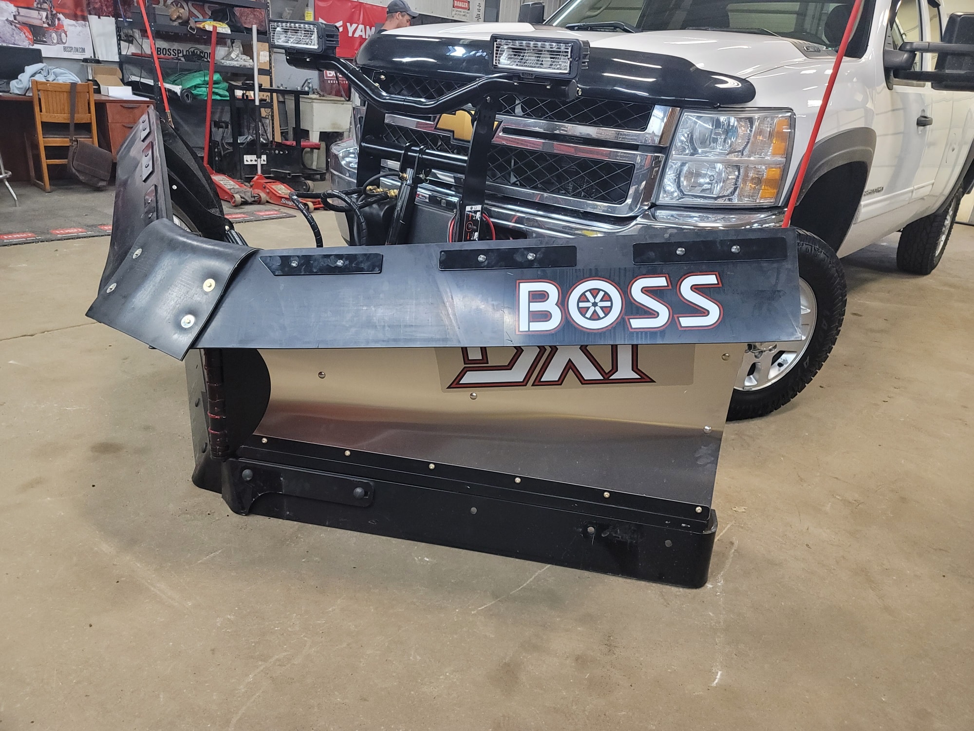 Commercial snow removal services